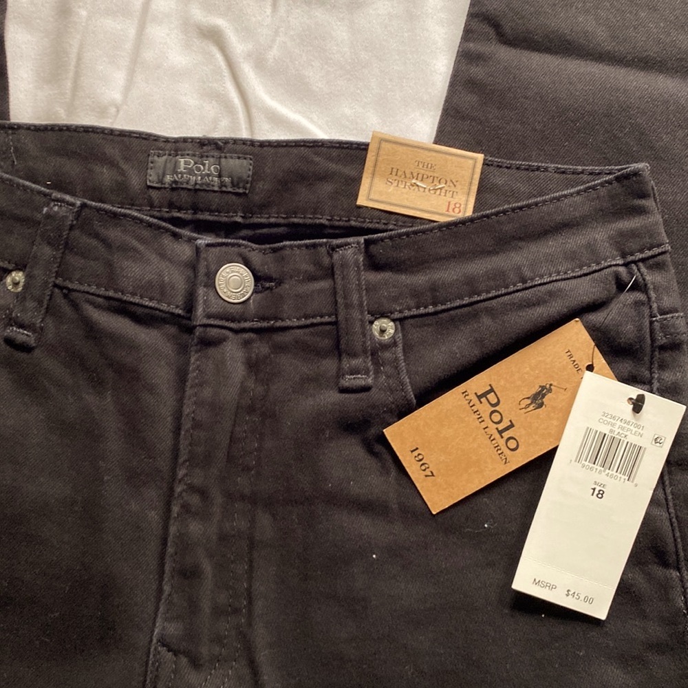 Polo by Ralph Lauren Jeans - Black-Boys-Size 18-Never Worn-with tags
